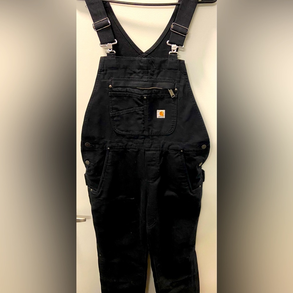 Carhartt Insulated Overalls- Black
